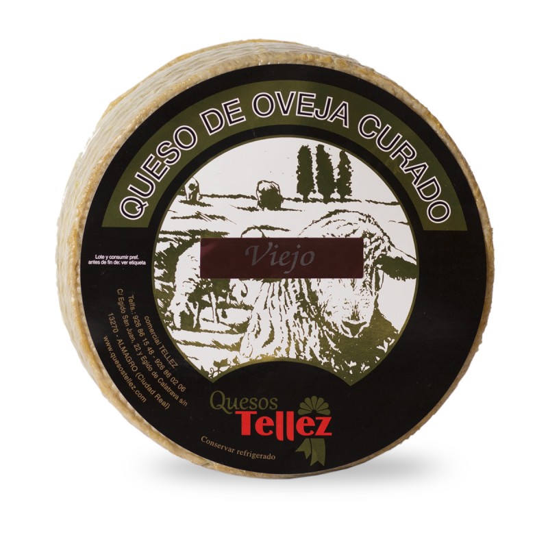 Queso Viejo T駘lez 2.00 a 2.100 kg aprox. Queso Viejo T駘lez 2.00 a 2.100 kg aprox.