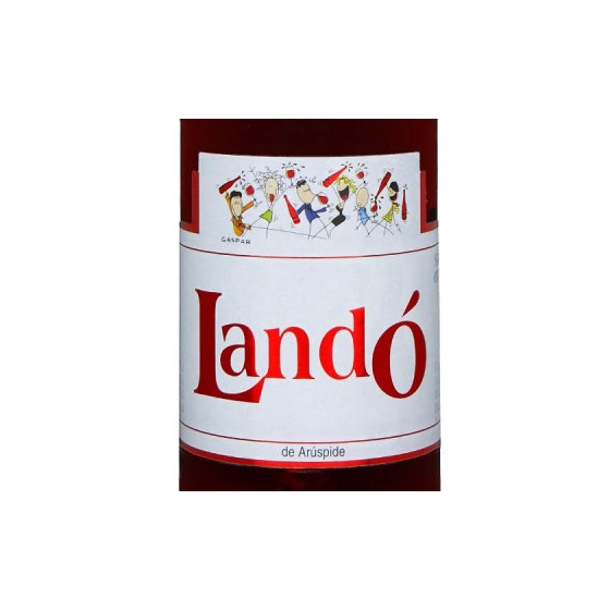 Vino Landó de Arúspide Rosado